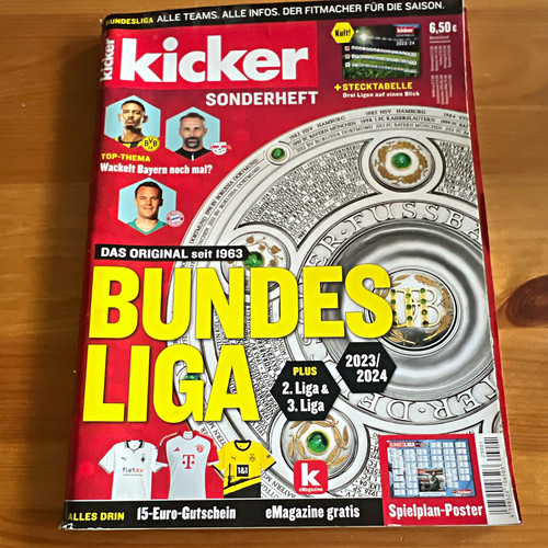 Kicker sonderheft bundesliga - sonderheft,