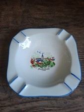 alter Aschenbecher Ascher "Friedrichroda" DDR Kahla Porzellan(K22)