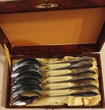 6 alte Alpacca Chrom