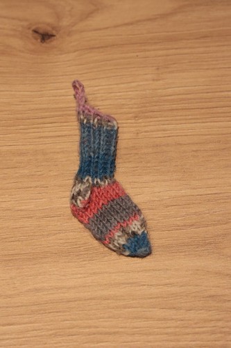Schlüsselanhänger socke - schlüsselanhänger,