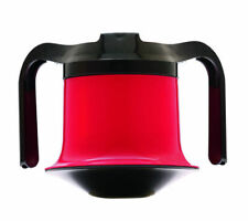 STEHAUF-TASSE - ORNAMIN THERMO - TRINKBECHER Demenz Trinkhilfe *2 HENKEL*