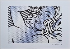 ROY LICHTENSTEIN * Seductive Girl *50 x 35 cm*signed lithograph*limited # 29/150