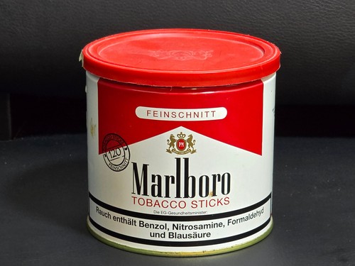 Leere marlboro tabakdose - leere,