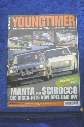Youngtimer opel manta - 3/06, vw
