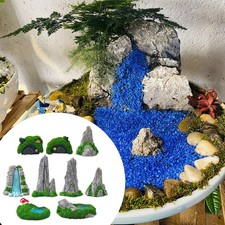 9 Stück Mini Bonsai Figuren Pool DIY Handwerk für Garten Wohnkultur Aquatische