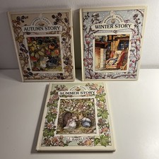 Jill Barklem Brambly Hedge Set (Autumn, Winter, Summer Story) Hardcover Sammler