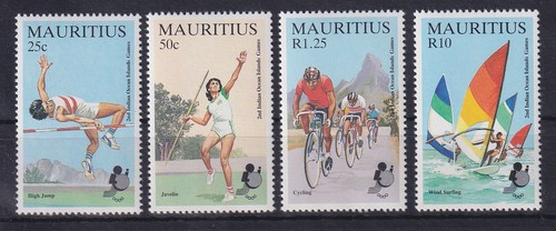 Mauritius 1985 zweite spiele - mauritius,