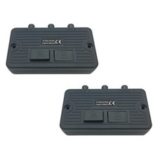 2x Umschalter BK Sat Anlagen HD Schalter F-Buchse 2x F-Buchse swith F-Kupplung