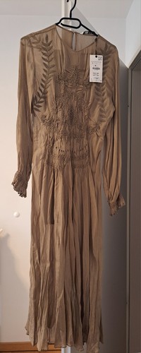 Damen kleid langarm - langarm, zara