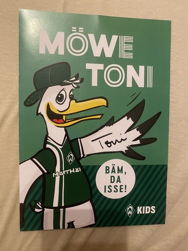Werder autogrammkarte toni - werder, ak