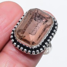 Morganit Edelstein Ring