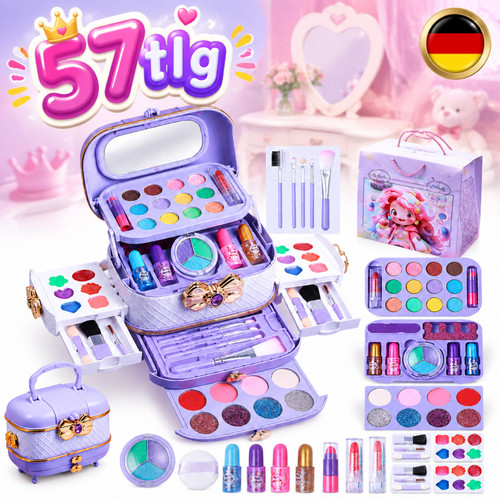 Kinderschminke set 57pcs - kinderschminke,