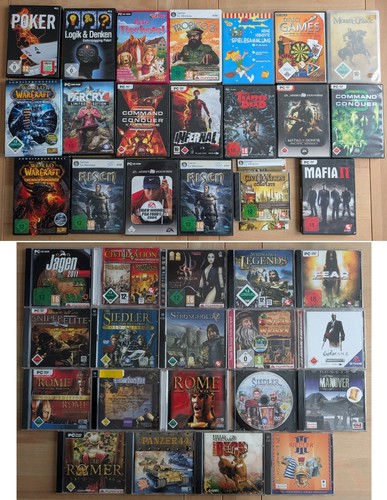 Riesige spiele sammlung - pc,