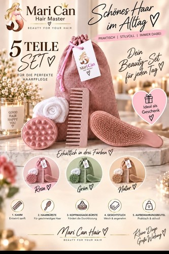 Mari can hair tlg - can, 5-tlg.beauty