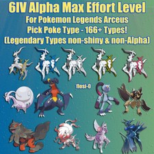6IV Shiny Alpha Pokemon