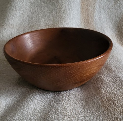 Runde holzschale teakholz - holzschale,