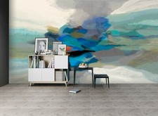  3D Aquarell Kunst M405 Tapete