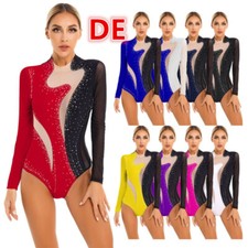 DE Damen Turnanzug Langarm