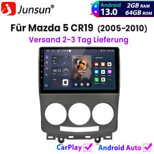 Für Mazda 5 CR19 2005-2010 Autoradio Navigation Android 13.0 GPS WiFi RDS 2+64GB