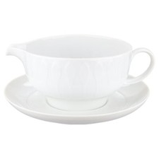 Sauciere mit Teller 2-tlg Typ