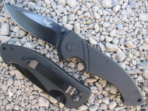 Fox outdoor messer rouhgripp - messer,