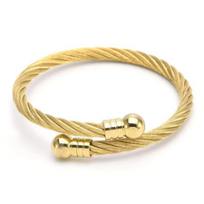 Edelstahl Armreif Armspange