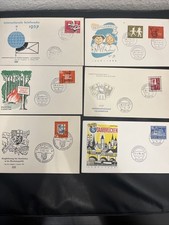 Saarland FDC Schmuck Lot -6x-