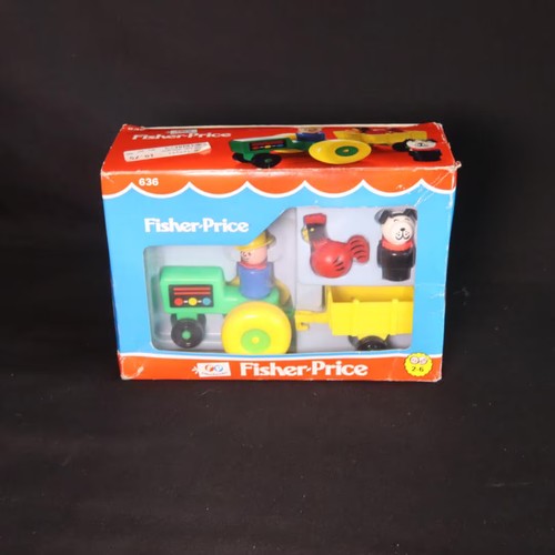 Vintage fisher price traktor - fisher,