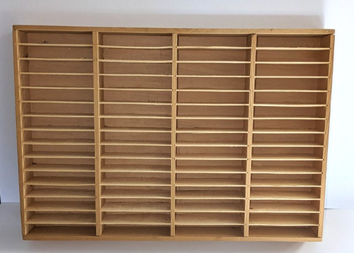 Musikkassetten holzregal braun - holzregal,