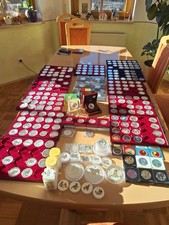 Silbermünzen Sammlung -