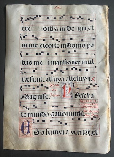 Antiphonar einzelblatt - antiphonar,