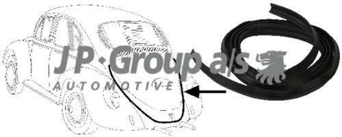 Group dichtung motorhaube - dichtung,