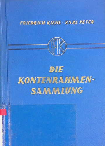 Die kontenrahmensammlung bd - die, kontenrahmensammlung.