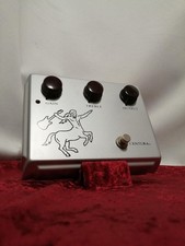 Ceriatone Centura Matt Silber Gitarren-Effekt-Pedal Clean Boost Gebraucht