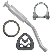 Mitelltopf Auspuff Mercedes C