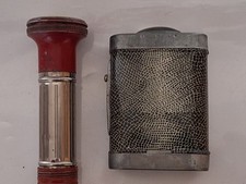 1)  2 x alte Taschenlampe