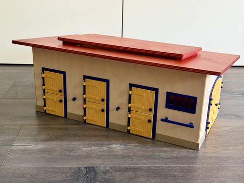 Schleich holz pferdestall - schleich,
