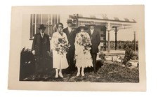 1900er RPPC Hochzeit vor einem