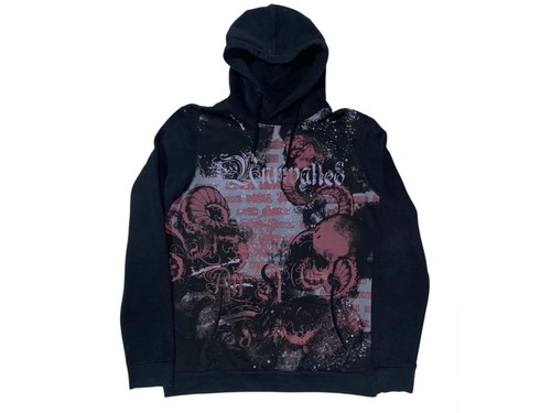Clockhouse 2010s gothic hoodie - 2010s,