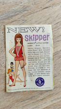 Barbie Allan,  Skipper vintage Booklet von 1963, 60er
