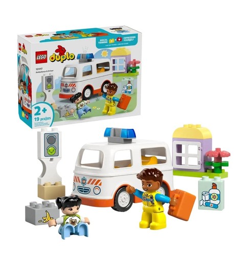 Lego 10447 duplo - 10447, rettungswagen