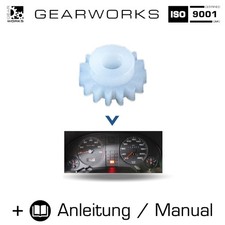 E15 Zahnrad für AUDI 100 200 V8 Typ 43 44 C4 Tacho Kombiinstrument Reparatur