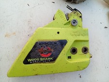 Kettendeckel mit defekter Kettenbremse für Motorsäge Wood Shark  Partner 251
