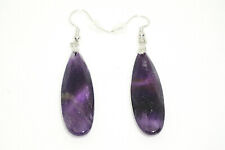 Edle Ohrringe mit Amethyst-Tropfen