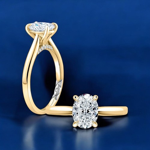 Gelbgold ring für - k,