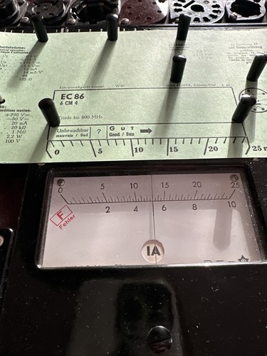Ein stück ec86 telefunken - ein,