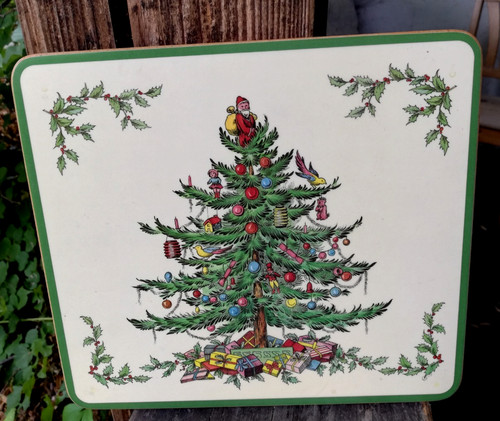 Spode christmas tree - christmas,