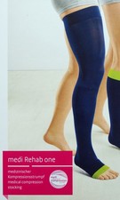 2 Stück Kompressionsstrümpfe - medi Rehab one - Gr. III - offene Fußspitze - OVP