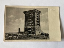 Brocken im Harz Brockenhotel Hotel alte AK , DDR Briefmarke Bodenreform