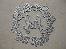 Kranz Weihnachten - Stanzschablone Stanze